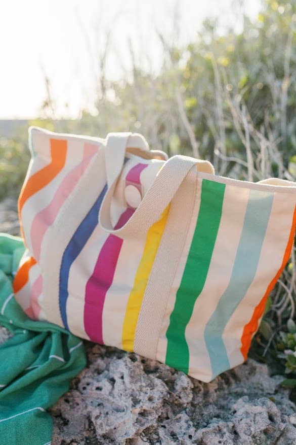 Large Rainbow Tote