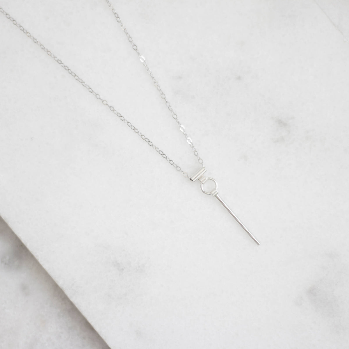 Annulet Drop Necklace
