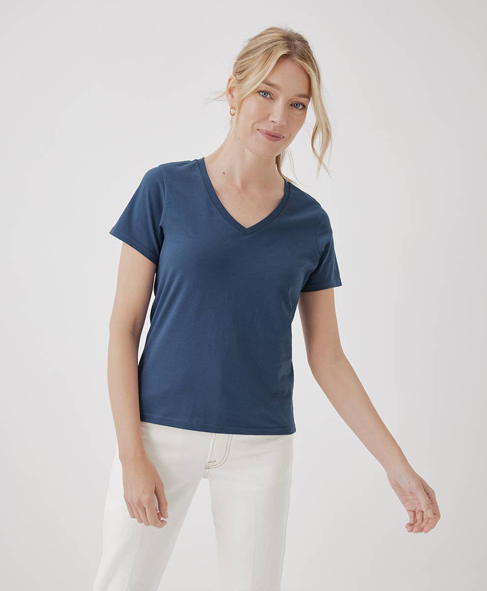 Softspun V-Neck Tee