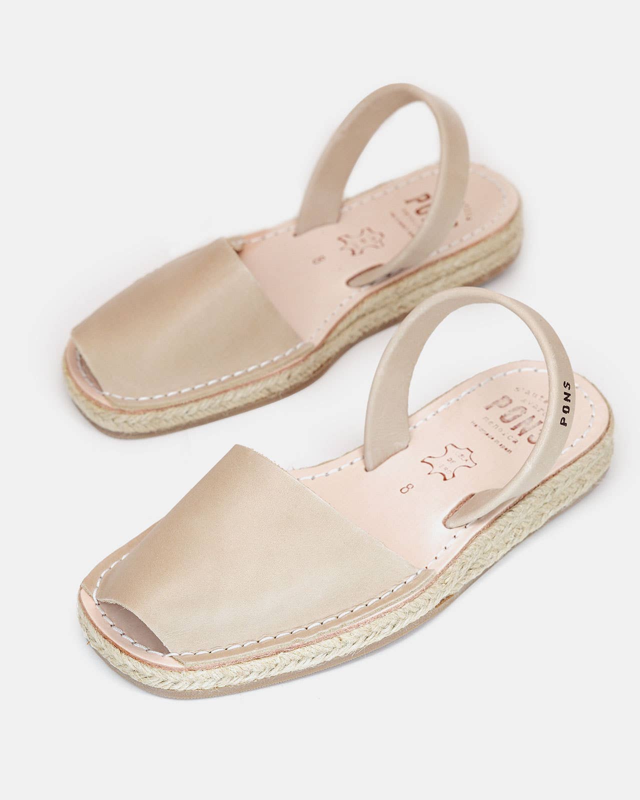 Pons Classic Espadrille Sand