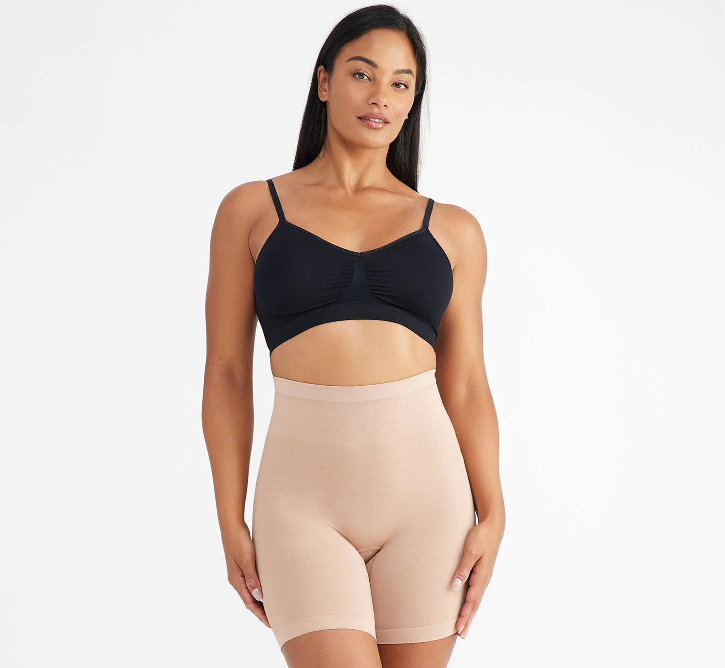 Brigitta Mid Waist Shapewear Slip Short
