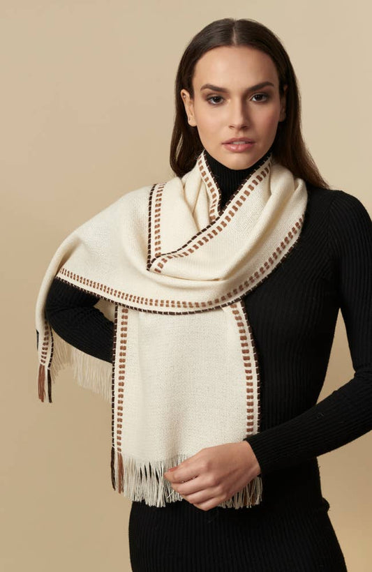 Baby Alpaca Scarf | Lightweight