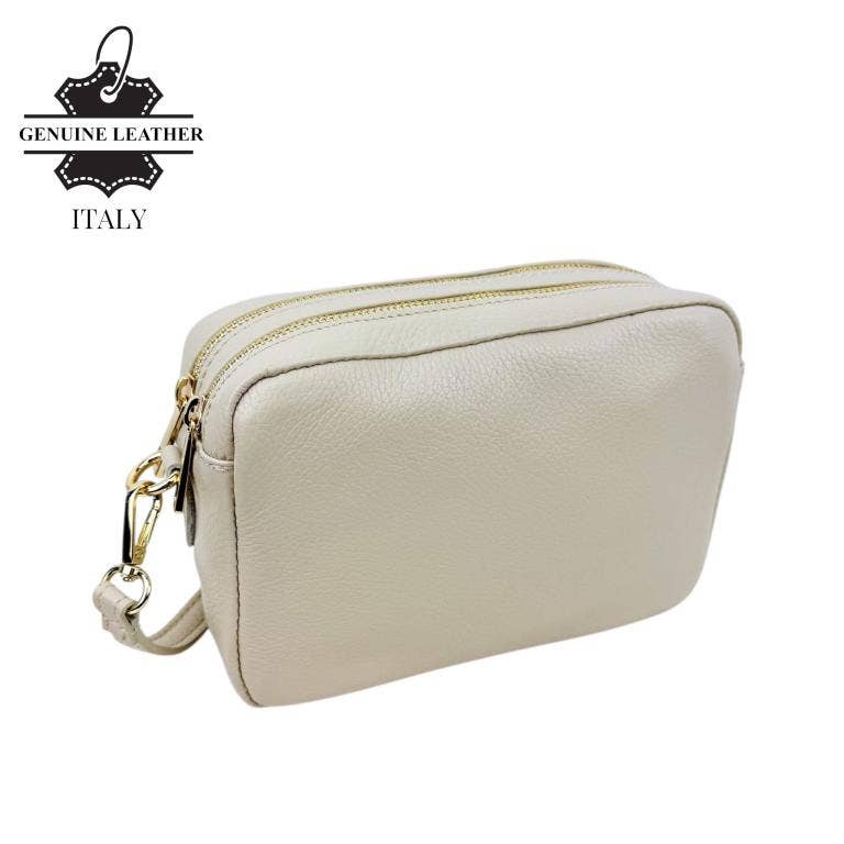 Grain Leather Shoulder Bag