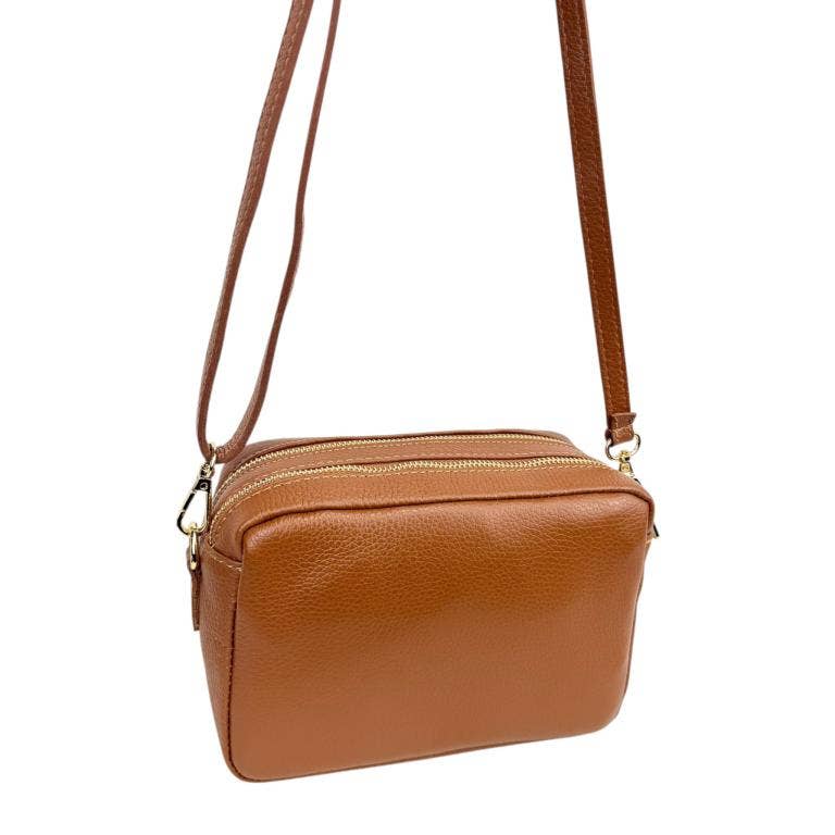 Grain Leather Shoulder Bag