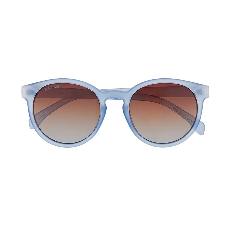 BP19887 - NEW Arches Soft Denim Blue/ Brown Polarized Lens