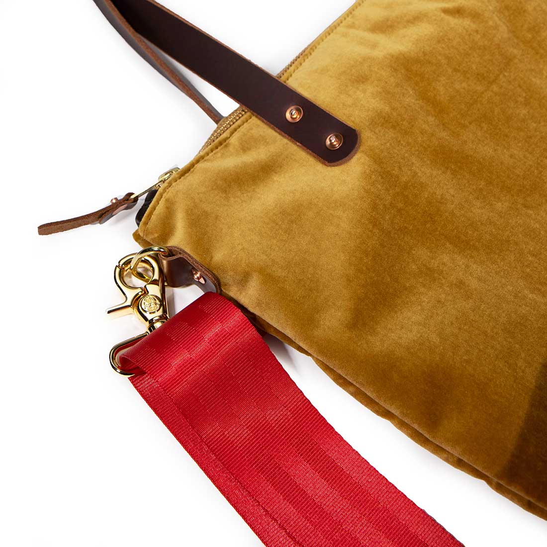 Velvet Nomad Tote- Golden