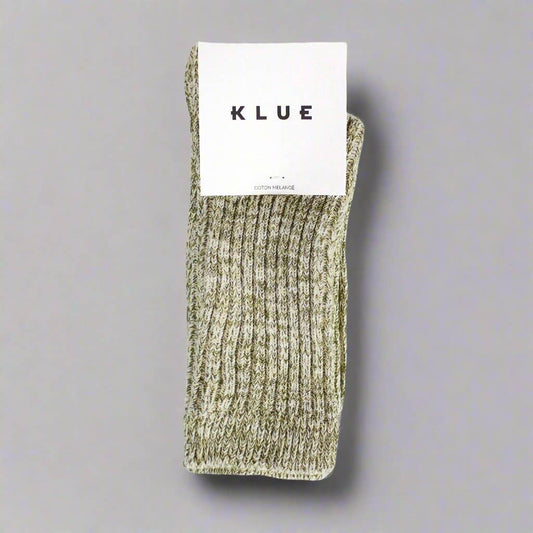KLUE Cotton pattern socks | Green