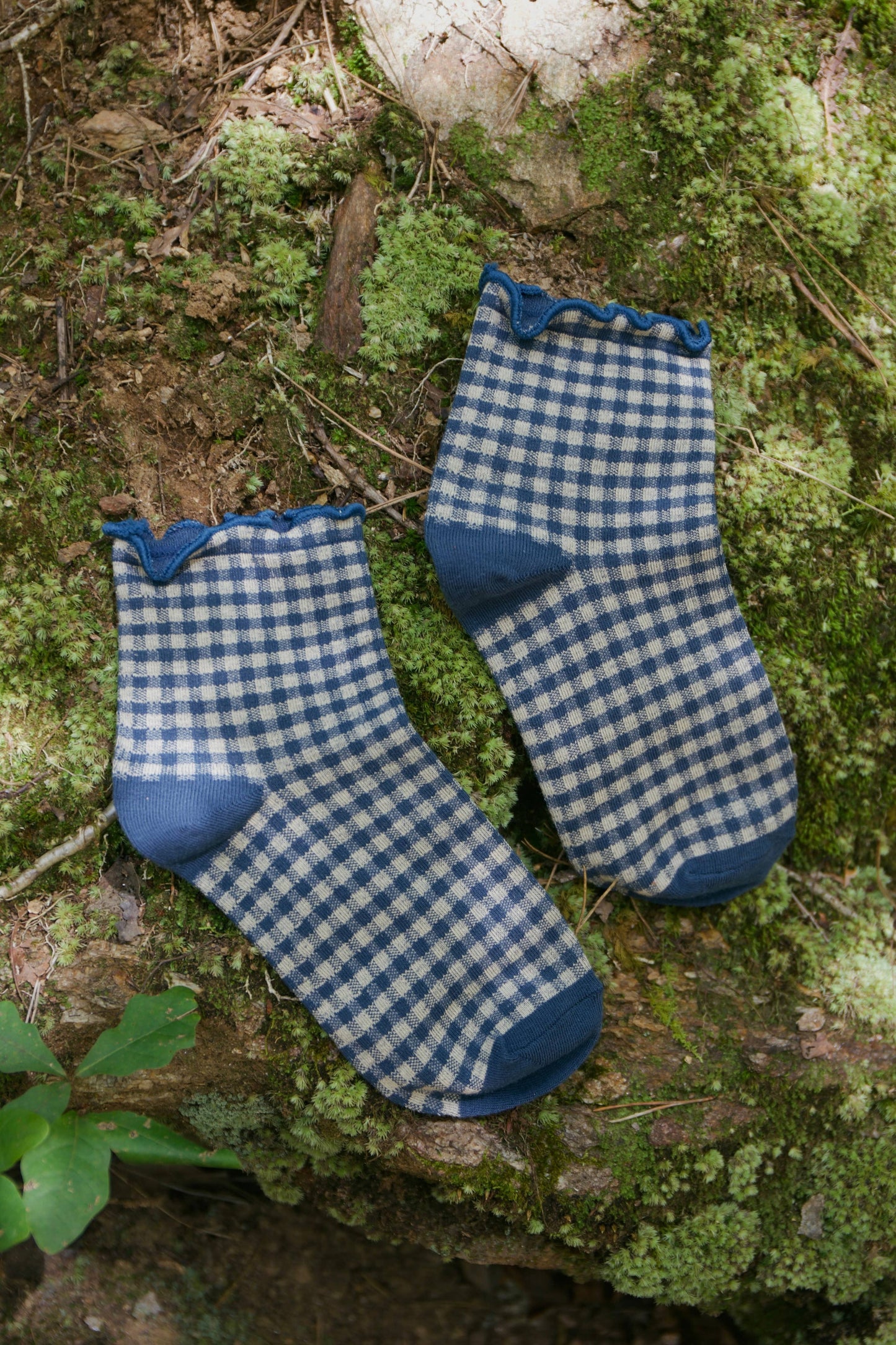 SEASIDE GINGHAM SOCKS