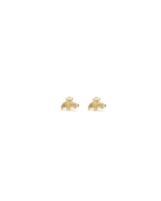Bee Stud Earrings | 14k Gold Filled