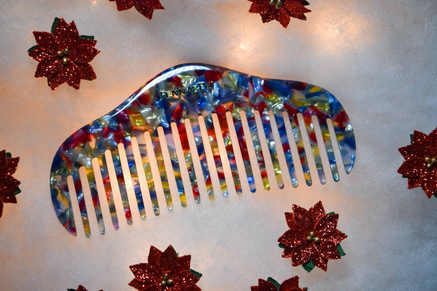 Ruyi Comb Collection in Colorful Eco-friendly Acetate
