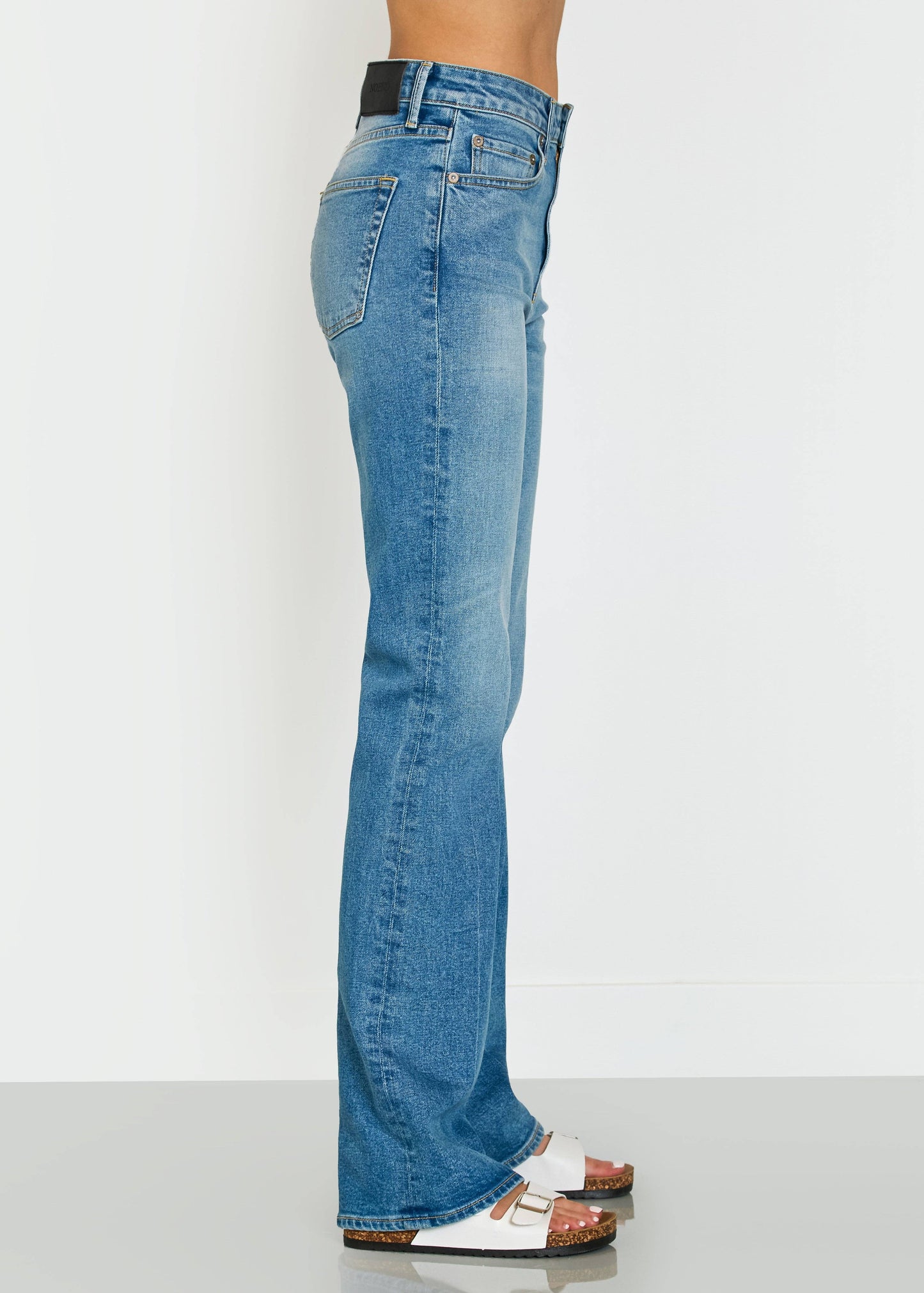 Celine High Rise Bootcut Jeans - Gretna Wash