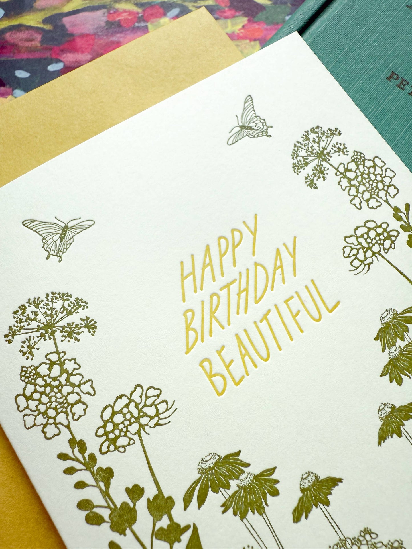 Happy birthday beautiful card