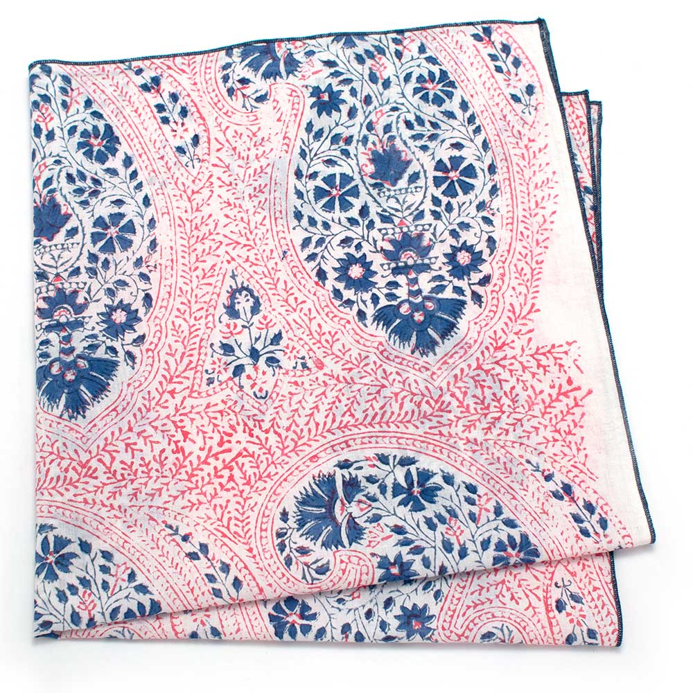 Jaipur Paisley Block Print Bandana