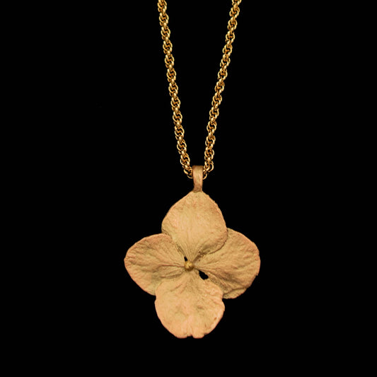 Hydrangea Pendant - 18" Adj.