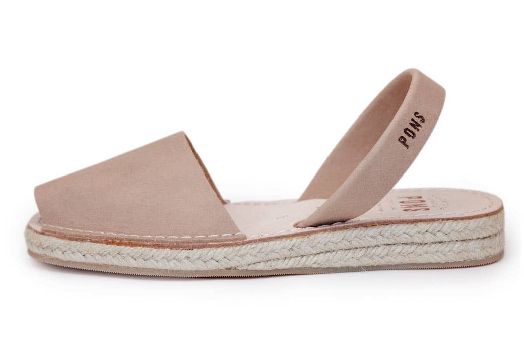 Pons Classic Espadrille Tan