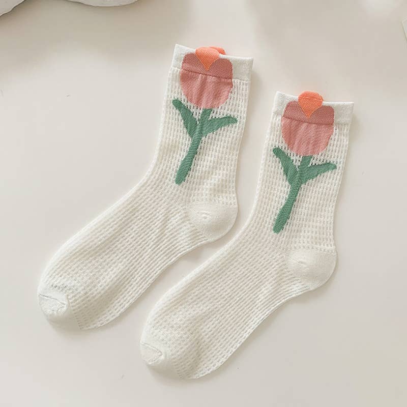 Cotton Socks | Tulip Breeze