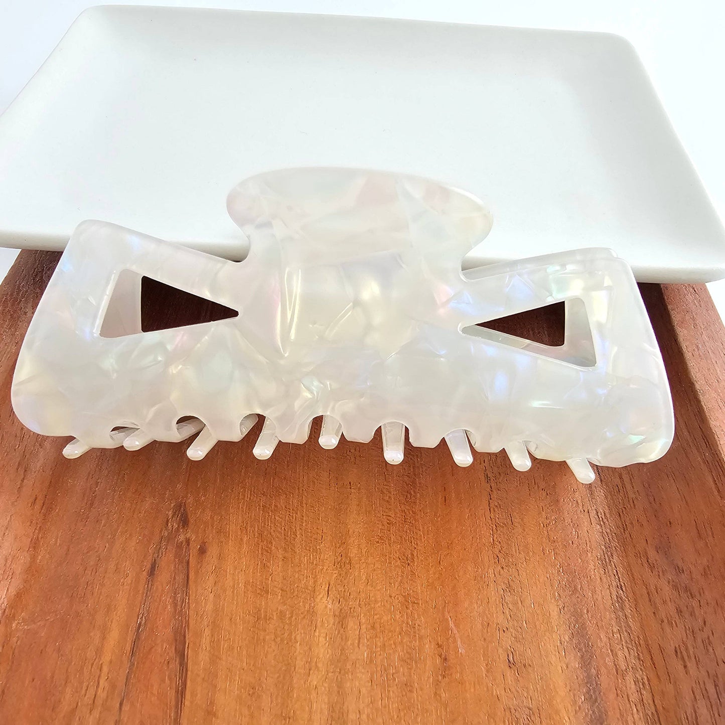 Beverly Hair Claw - Opalite