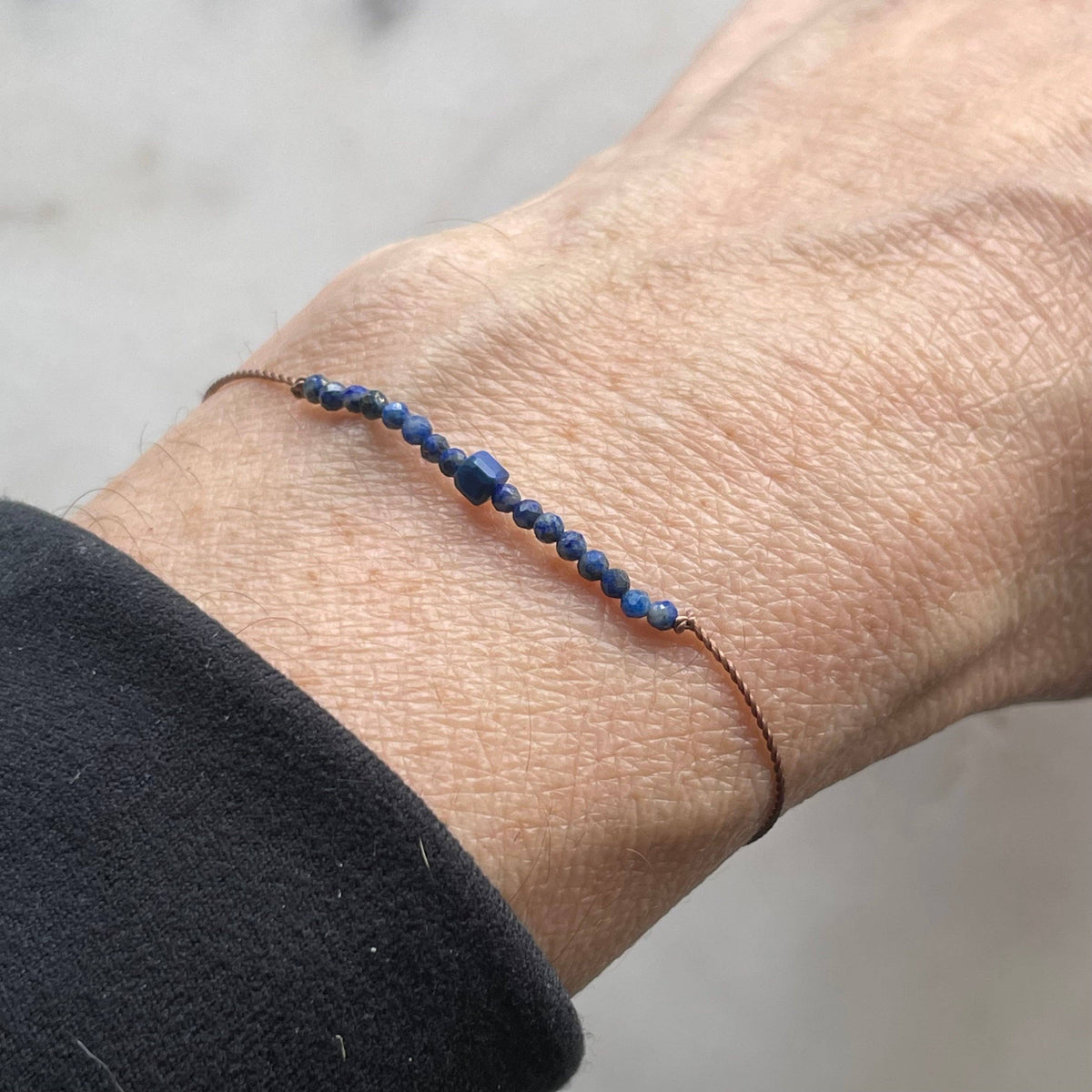 Lapis Lazuli Compassion Bracelet, Valentine's Day Jewelry