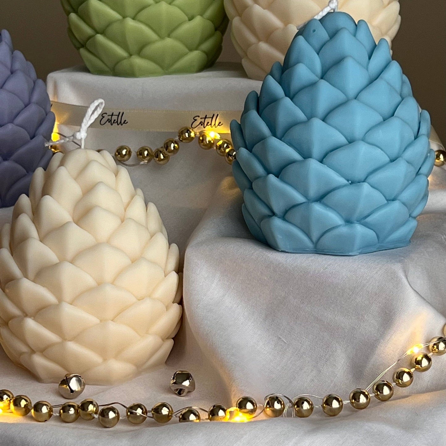 Pine Cone Candle