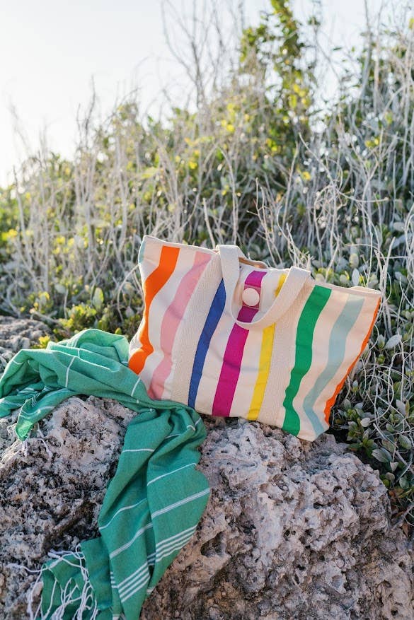 Large Rainbow Tote