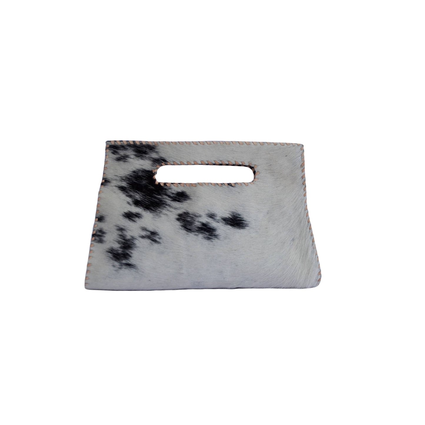 Mia Clutch Cowhide Hairon Leather