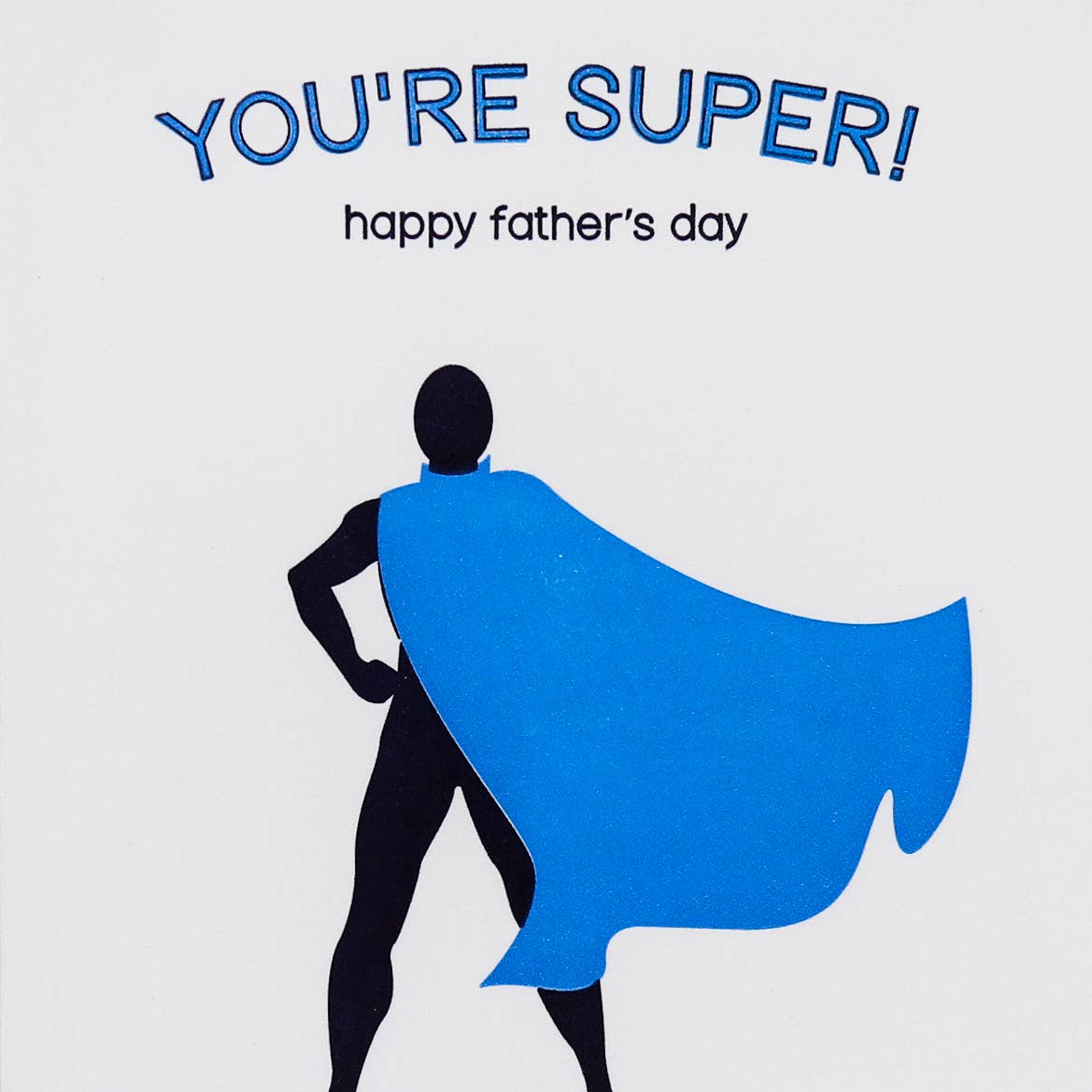 Super Dad - Letterpress Father's Day Card