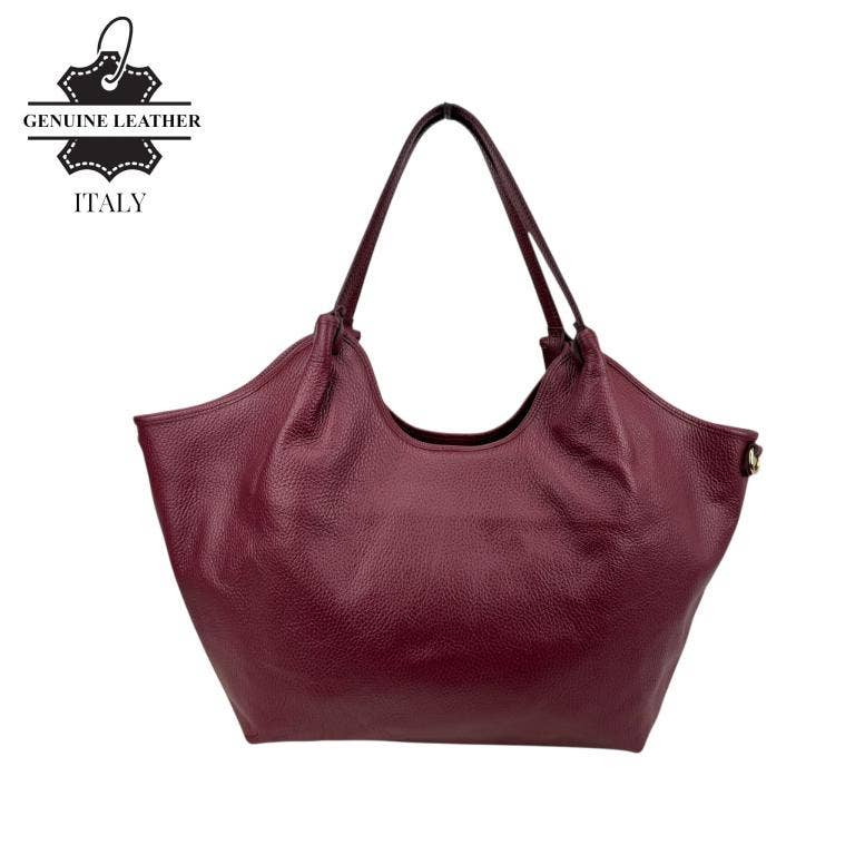 Italian Leather Large Capacity Shoulder Bag