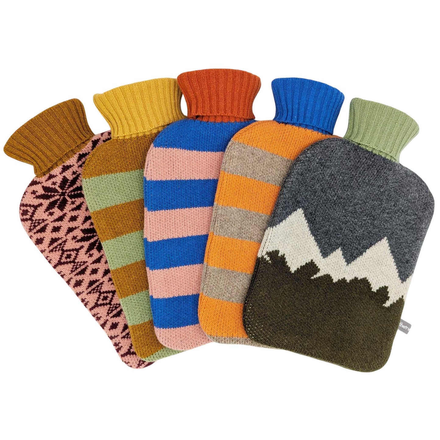 Hot Water Bottle w/ Merino Lambswool Cover