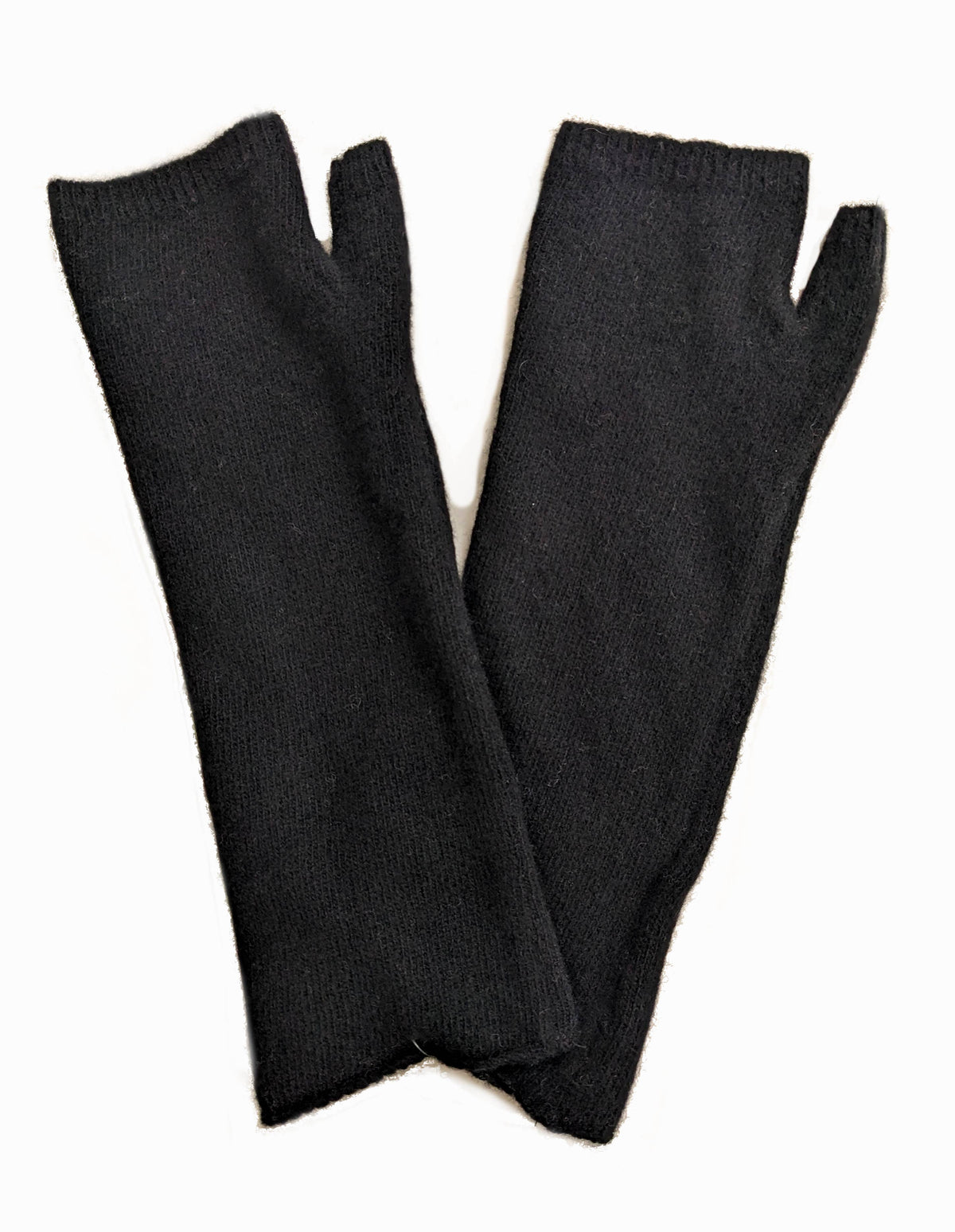 Merino Wool Fingerless Mittens, Knitted Hand Warmers