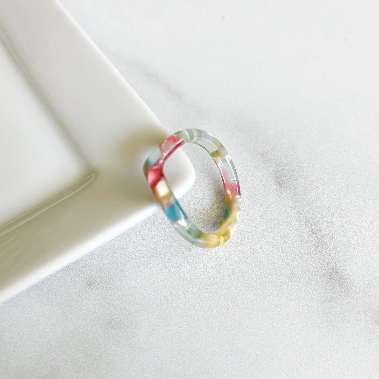 8 Pack - Stacking Heart Ring Collection