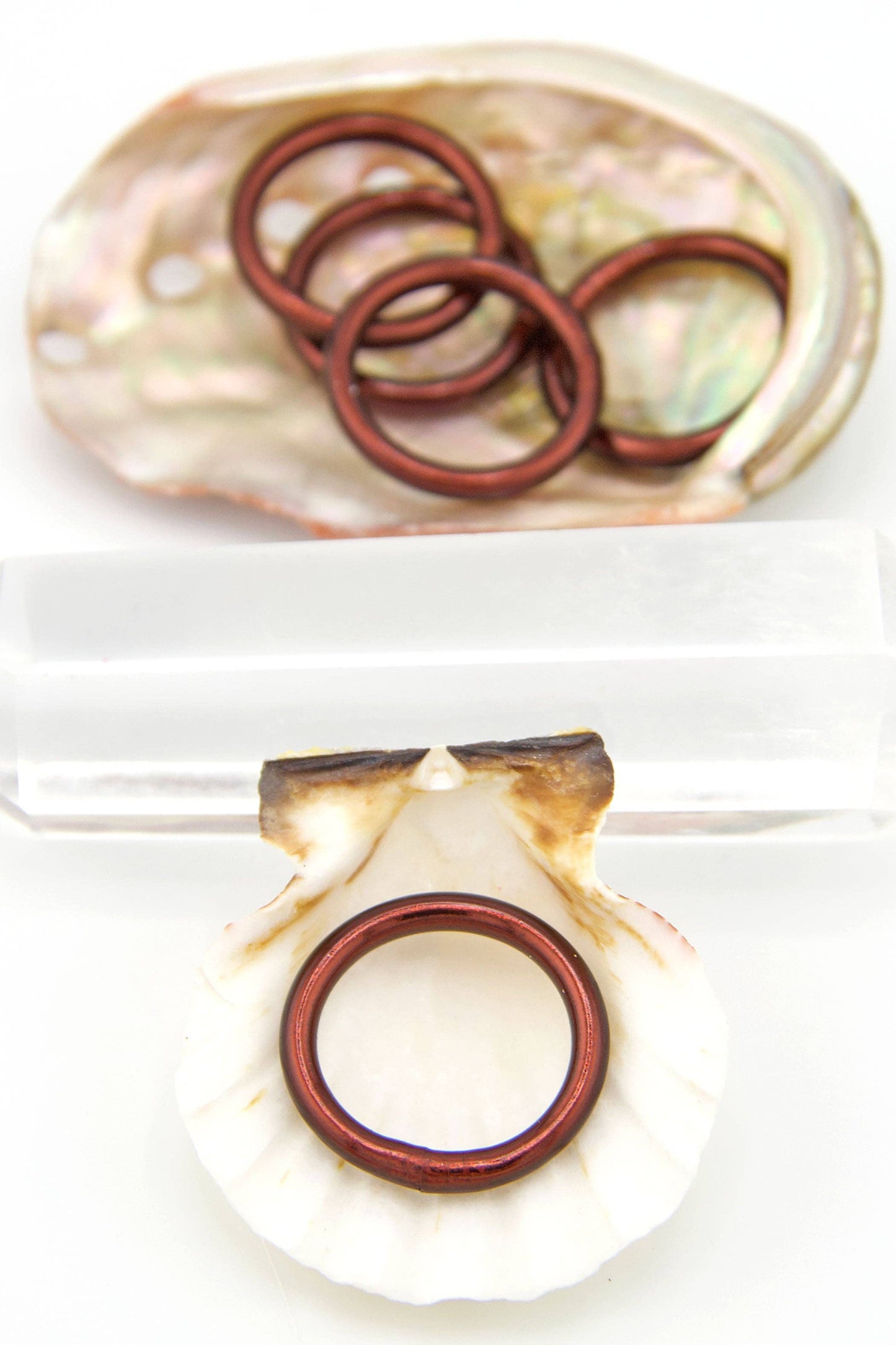 Buddhist Ring Thai Temple Rings, Colorful Kumlai (4 sizes)