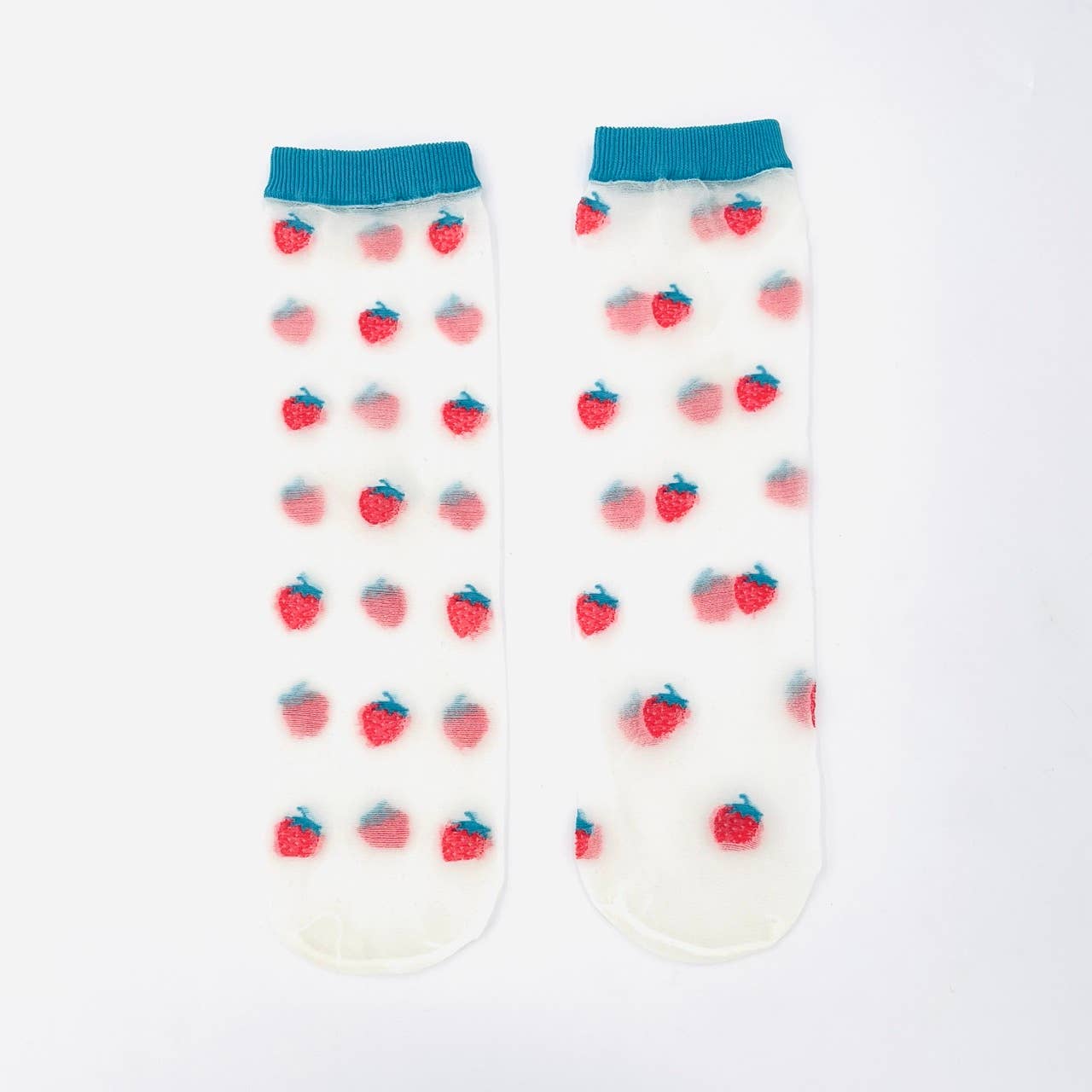 Clémence - Fancy fruit socks - STRAWBERRIES
