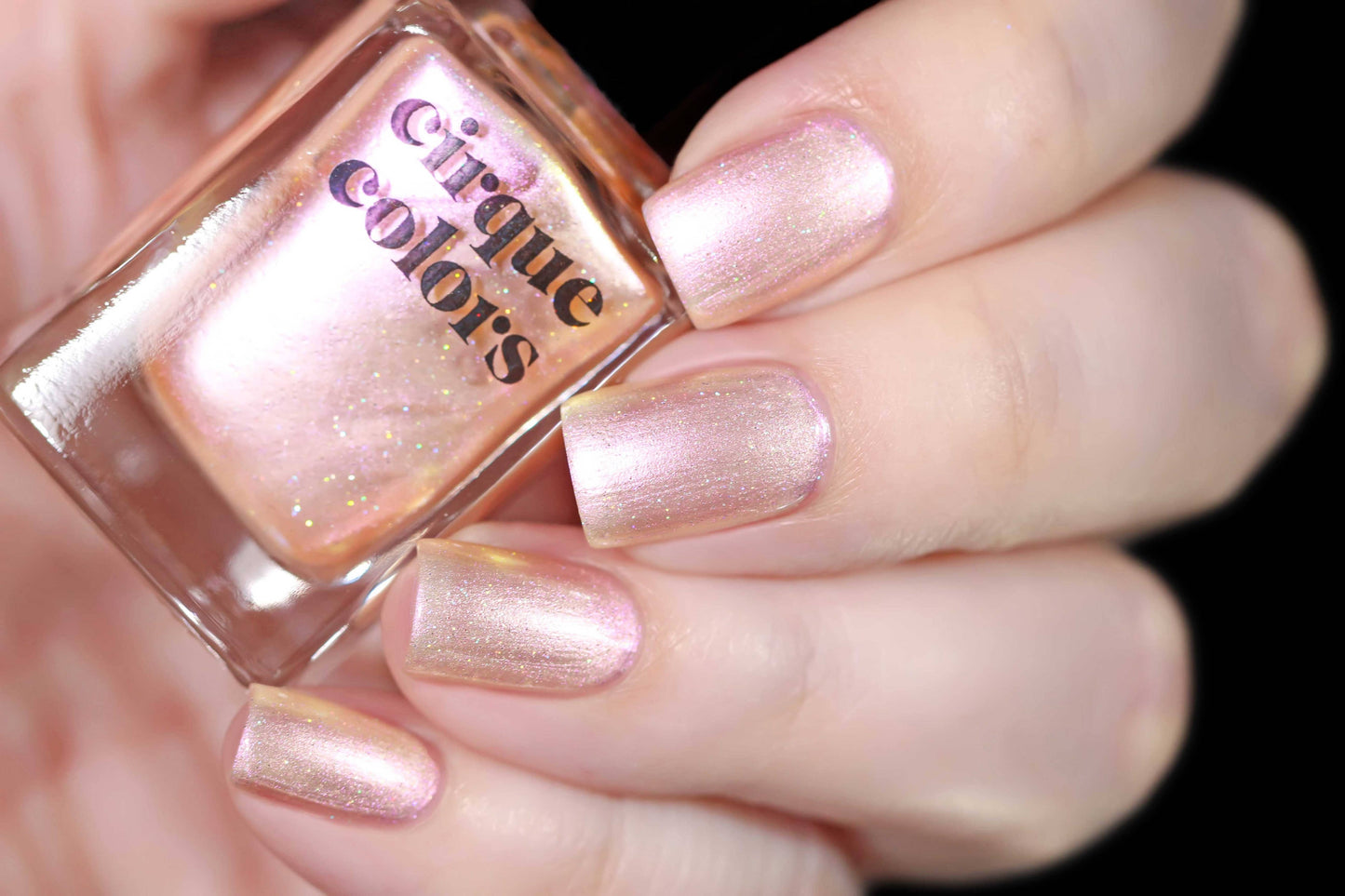 Cultured | Pearlescent Pink to Green Shimmer Nail Polish