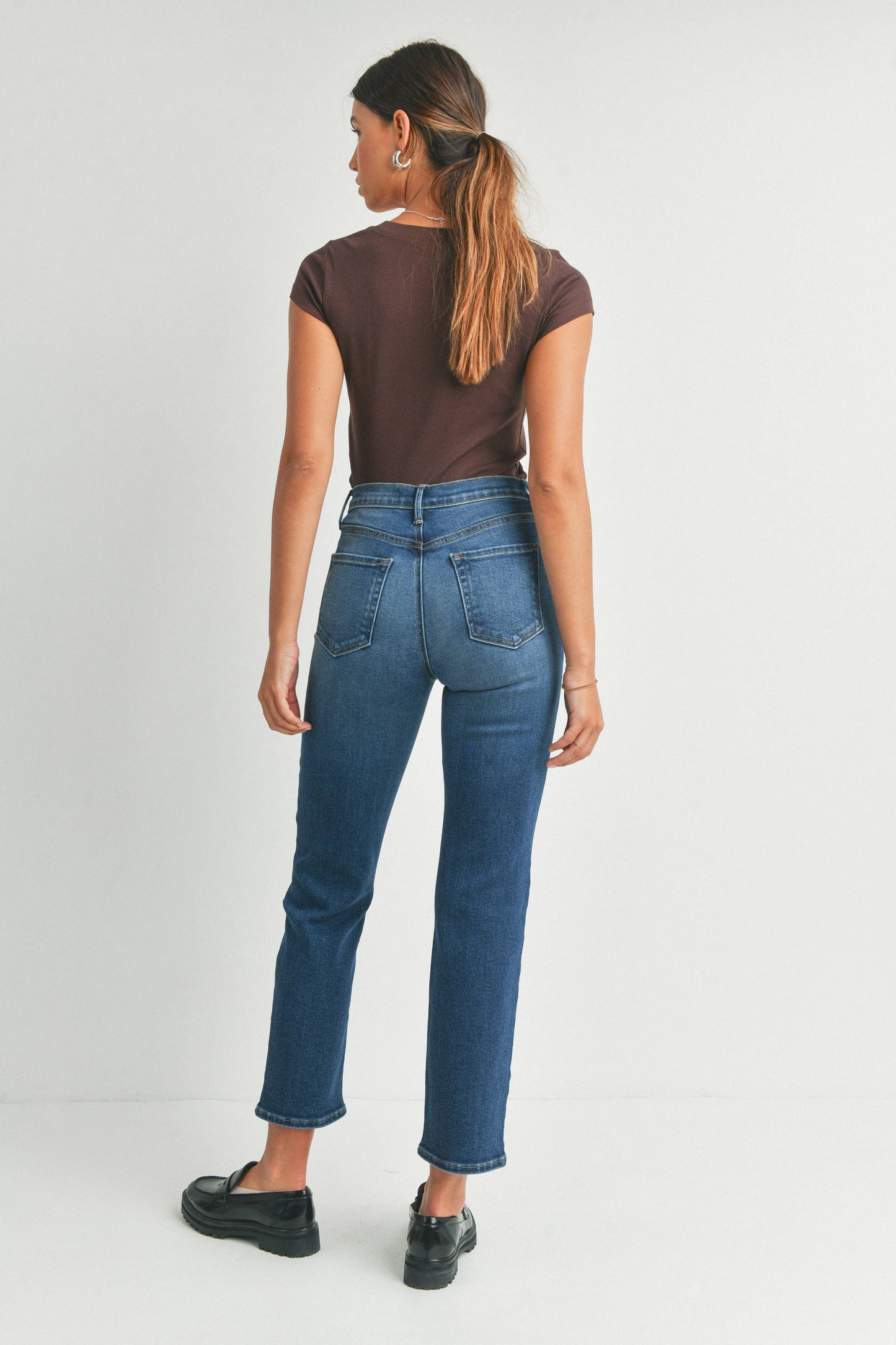 Just Black Denim - Classic Straight Jeans