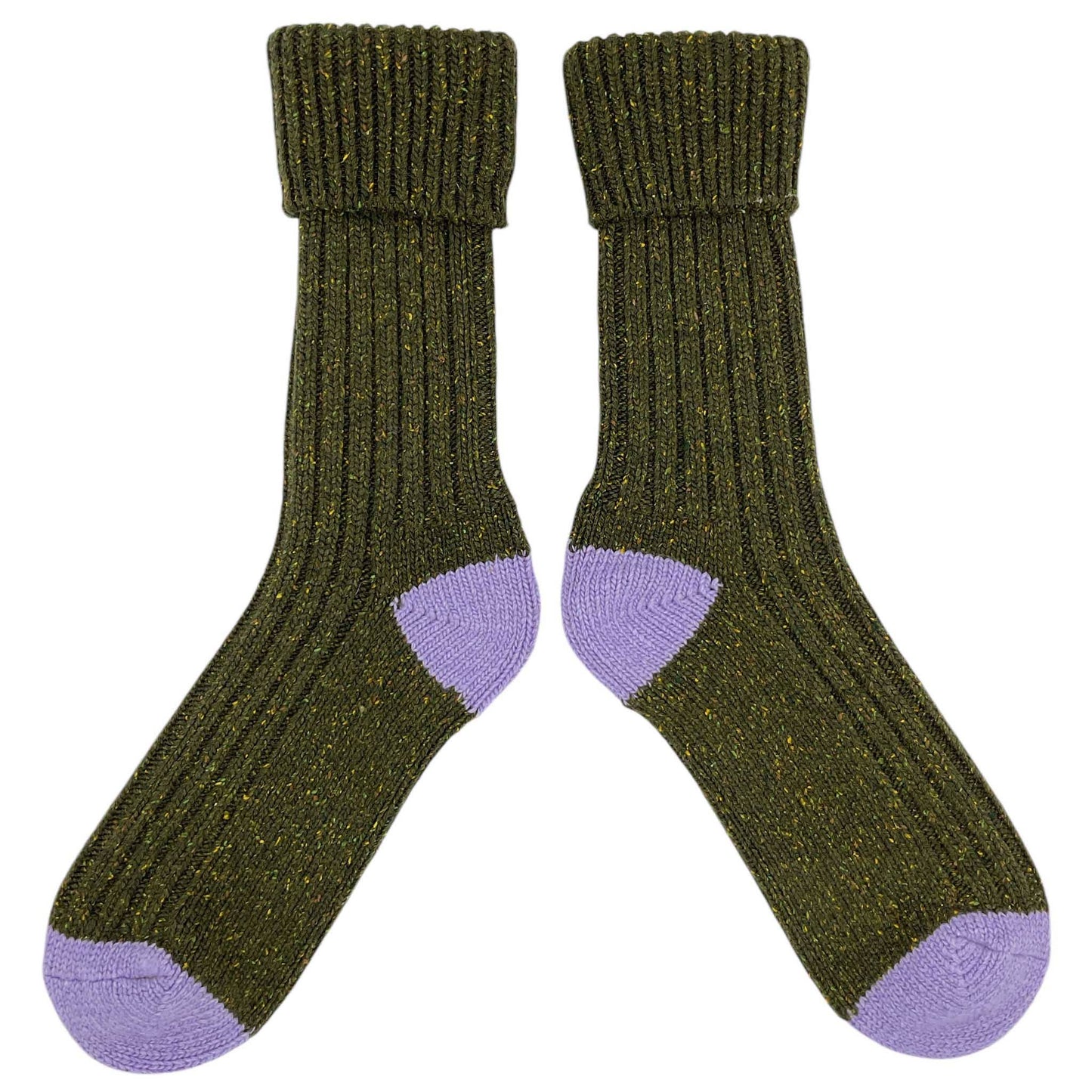 Unisex Recycled Silk Blend Ribbed Socks 2025
