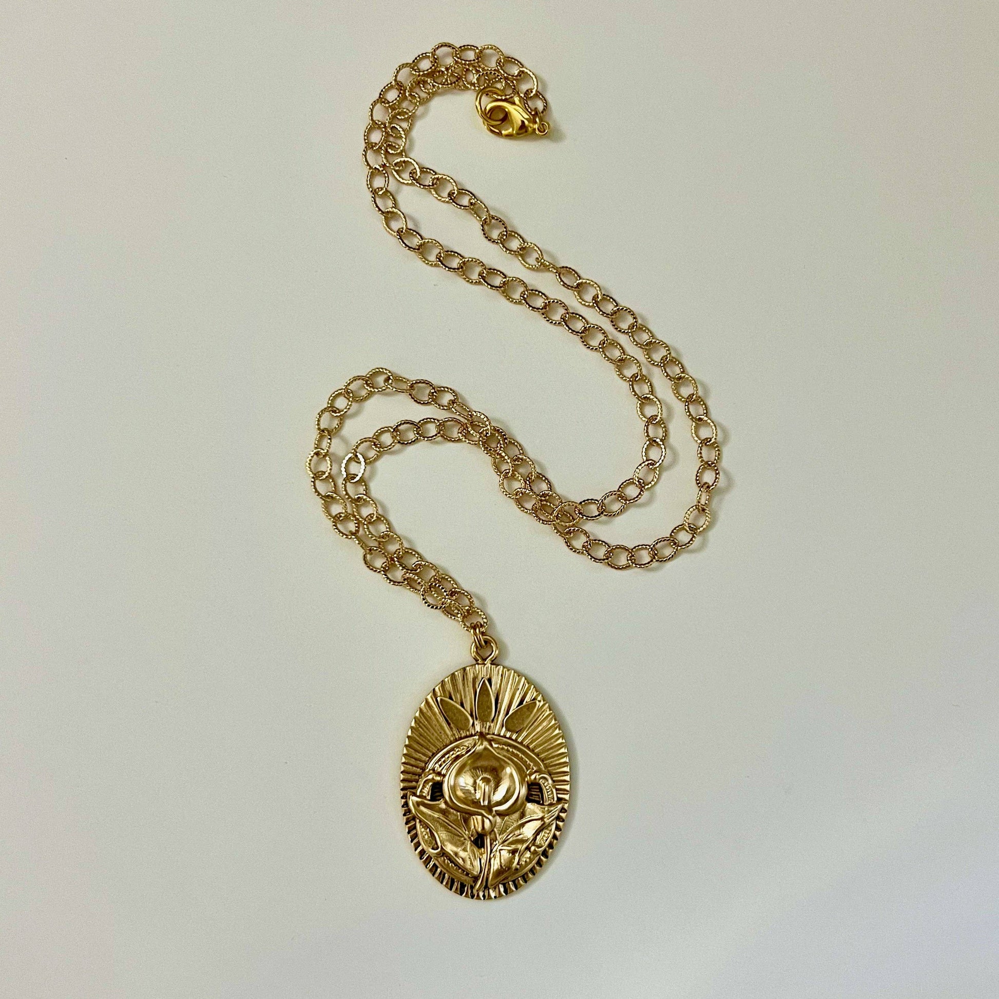 anthurium necklace Anthurium Necklace
