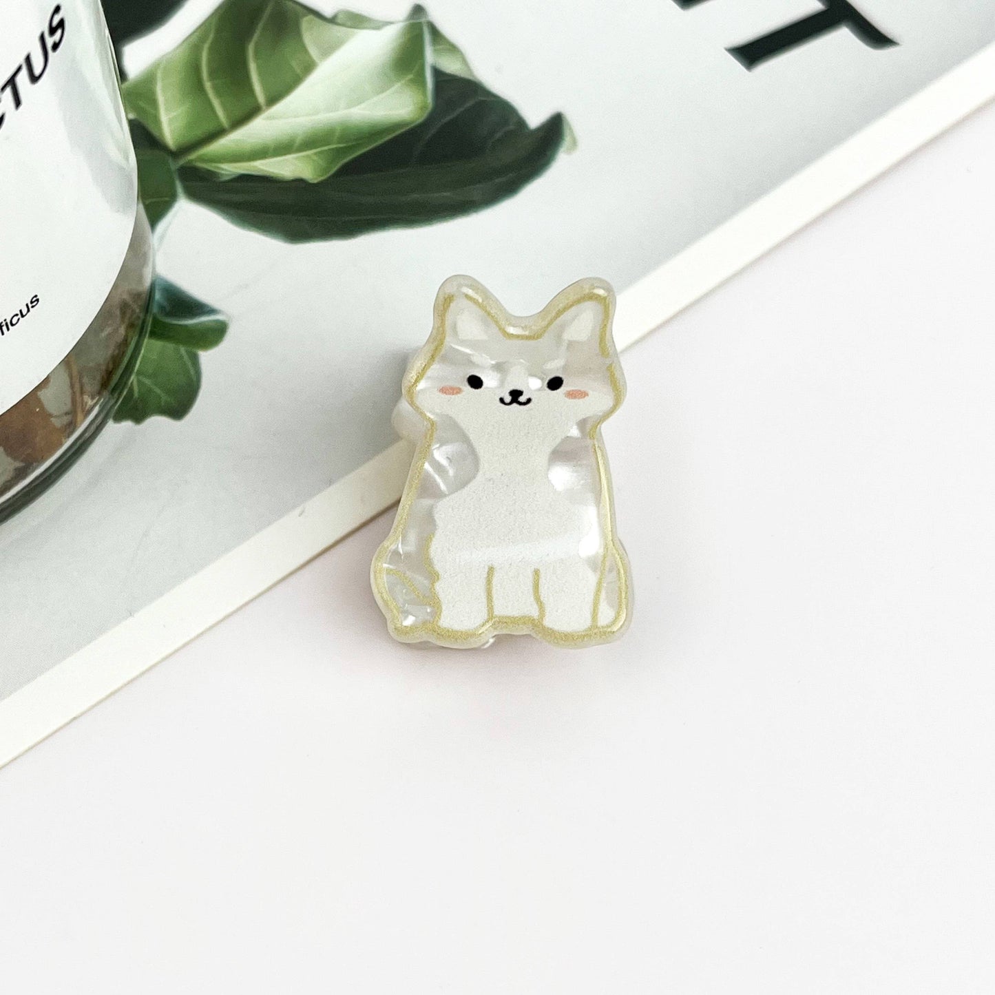 Mini Cute Kitten Hair Claw Clip