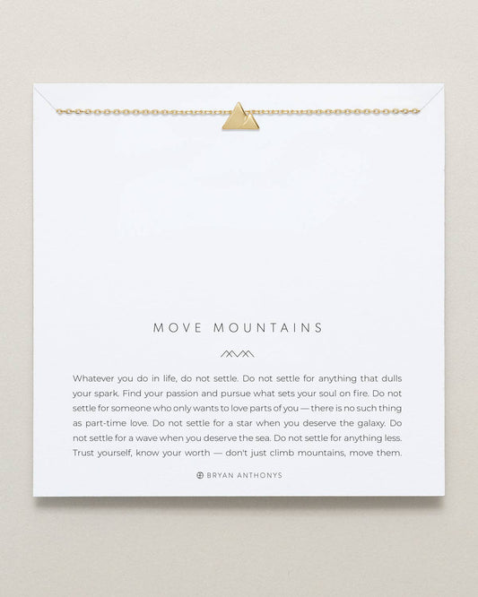 Move Mountains Necklace