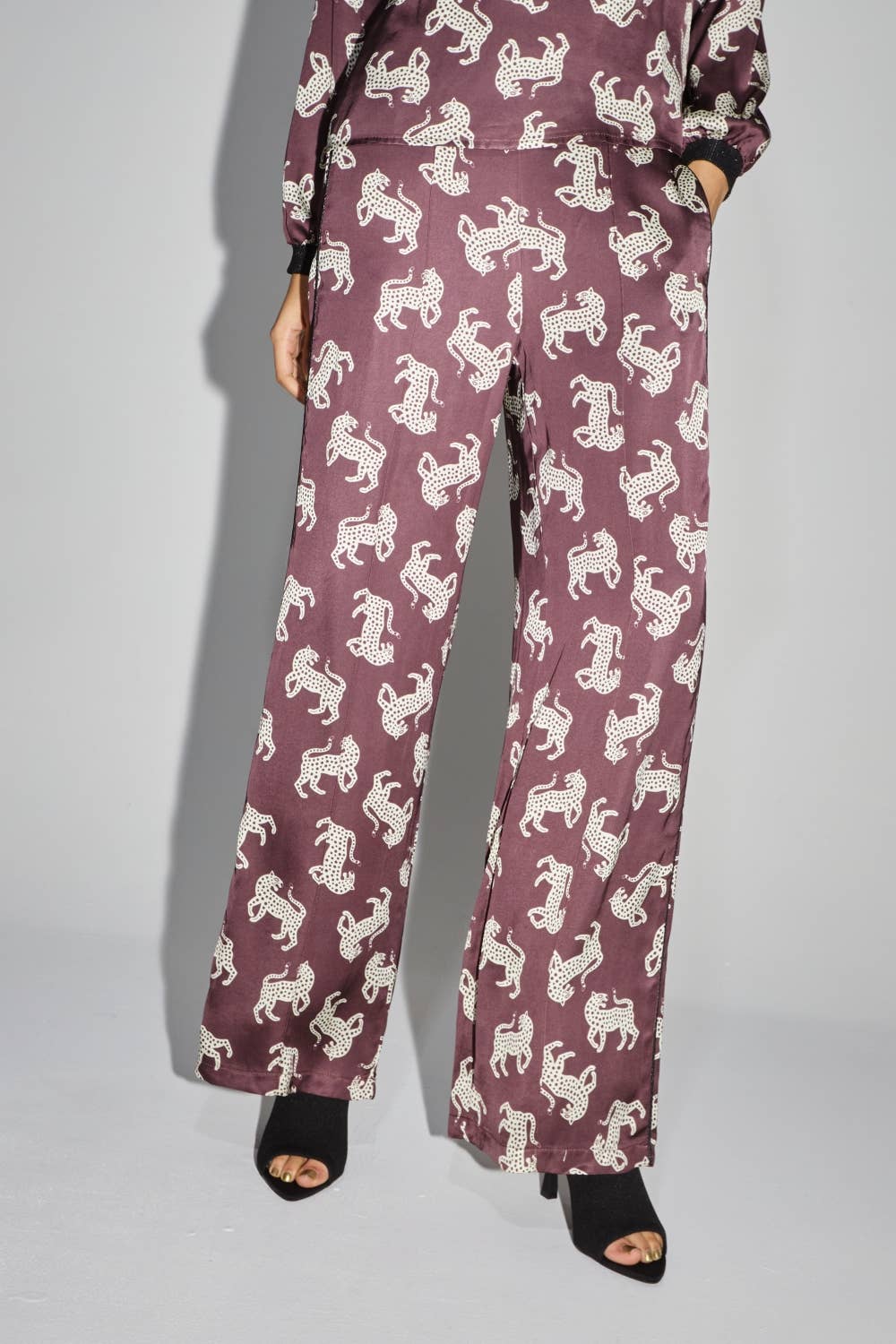 Satin  Max pants