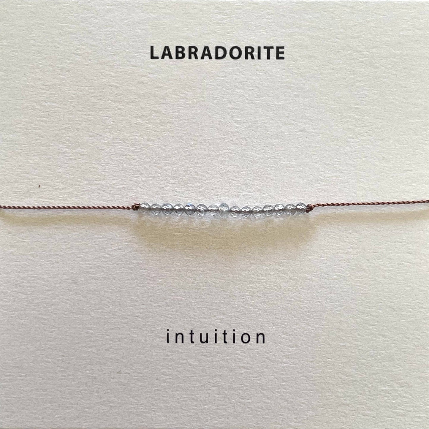 Labradorite Bracelet- Intuition