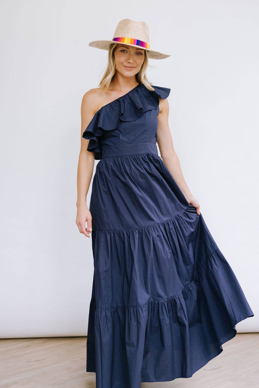 Navy Emma Dress