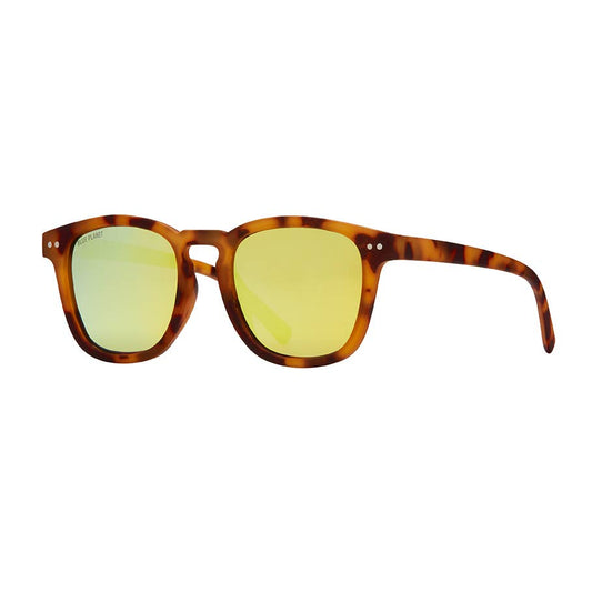 Zion -  Soft Honey Tortoise / Gold Mirror Polarized Lens