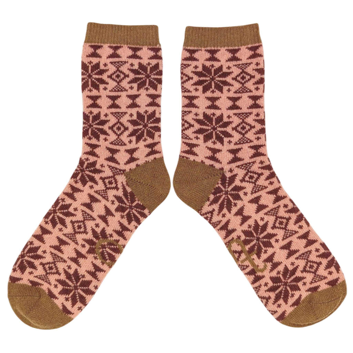 Lambswool Ankle Socks | Animals