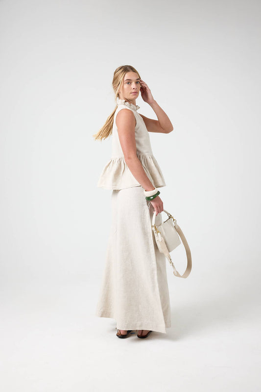 Sabi Linen Pants - Natural