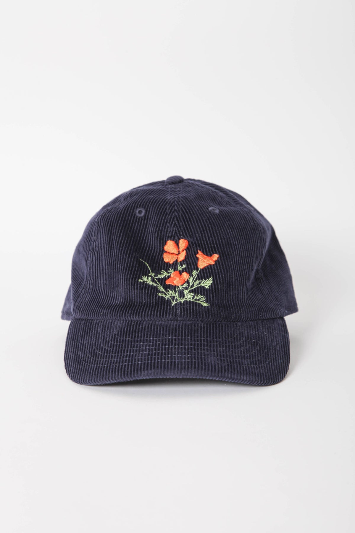 Poppy Cap - Navy Cord