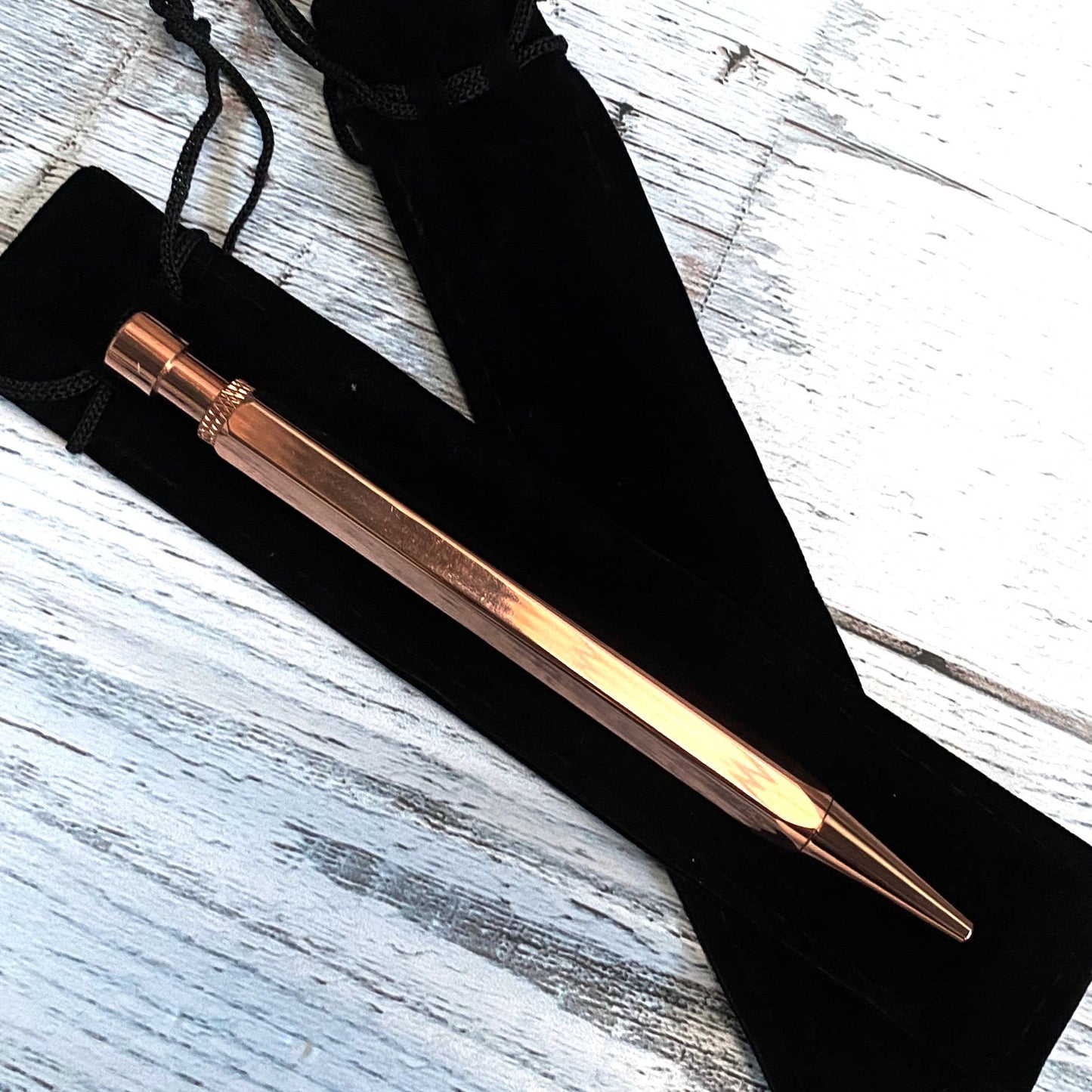 Retractable Brass Pen