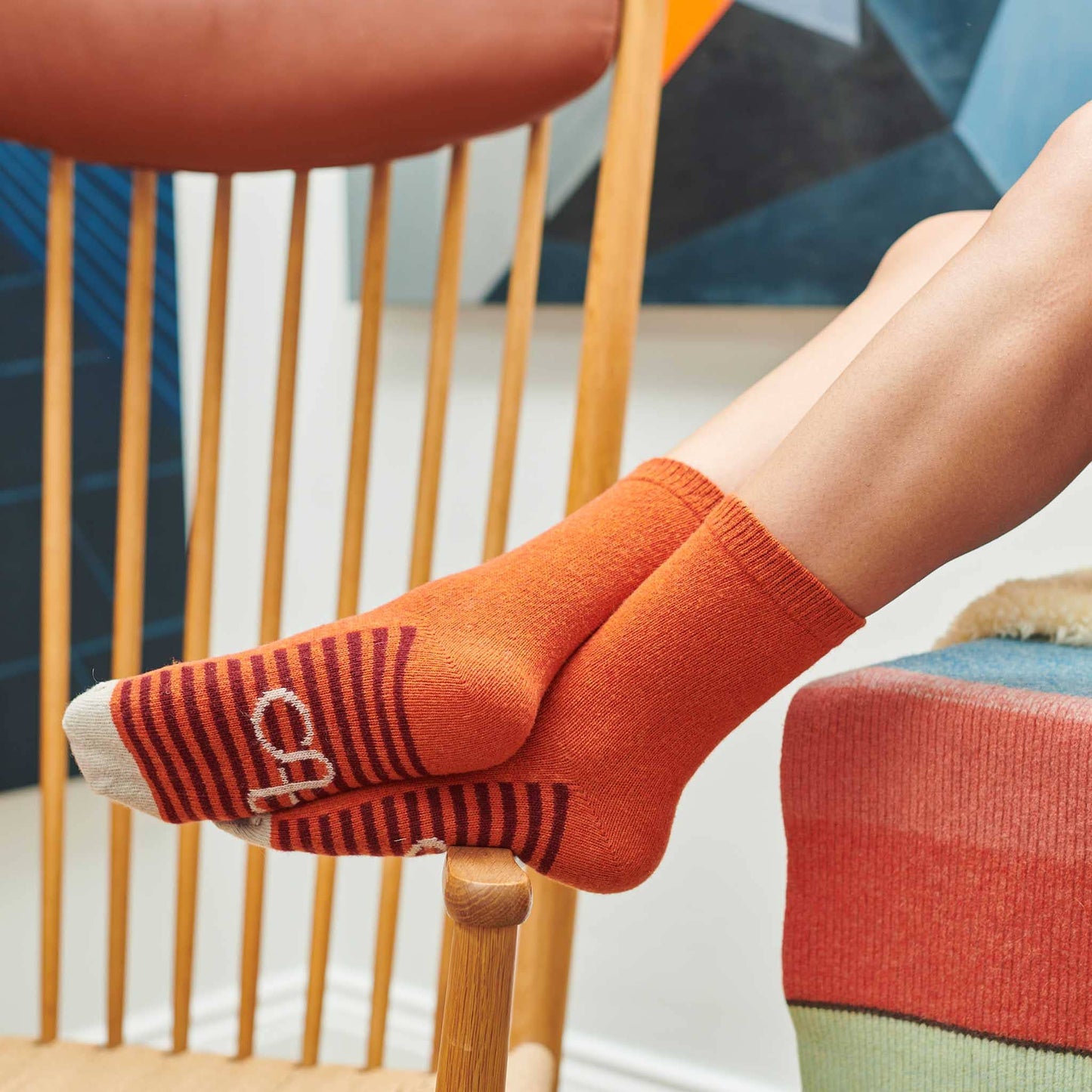 Lambswool Crew Socks
