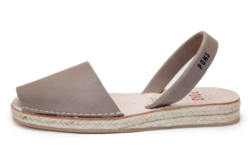 Pons Classic Espadrille Taupe