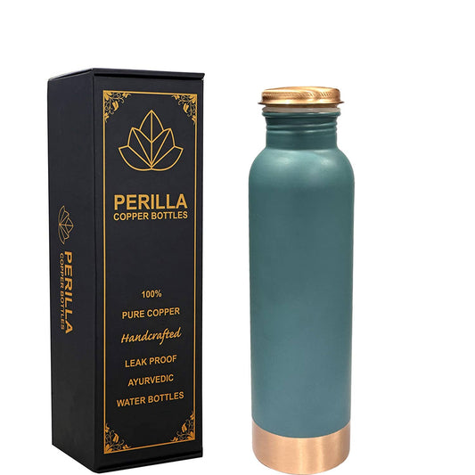 Copper Water Bottle 20.29 Oz (Pie Green)