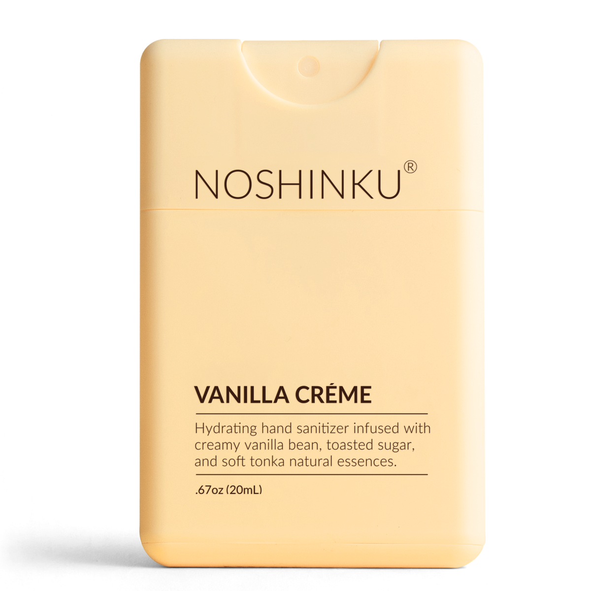 Refillable Vanilla Créme Hydrating Hand Sanitizer Spray